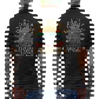 シーラカンスささやき、シーラカンス。 メンズTシャツ バックプリント - Kawaiitshirt