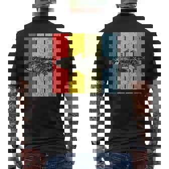 シーラカンスレトロ メンズTシャツ バックプリント - Kawaiitshirt