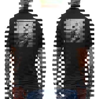 ジェームズ・ティリス対フランク・ブルーノのためにロンドンでボクシングマイク・タイソン。 メンズTシャツ バックプリント - Kawaiitshirt