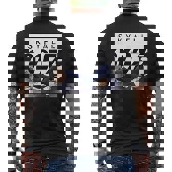 ジェームズ・ボンド 007 スカイフォール メンズTシャツ バックプリント - Kawaiitshirt