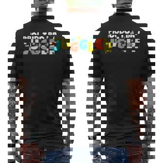 ジャグラーであることを誇りに思う メンズTシャツ バックプリント - Kawaiitshirt