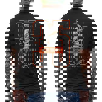 ジャスティン・バーランダー メンズTシャツ バックプリント - Kawaiitshirt