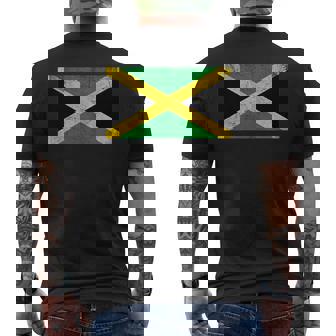 ジャマイカ国旗グラフィック メンズ レディース キッズ メンズTシャツ バックプリント - Kawaiitshirt