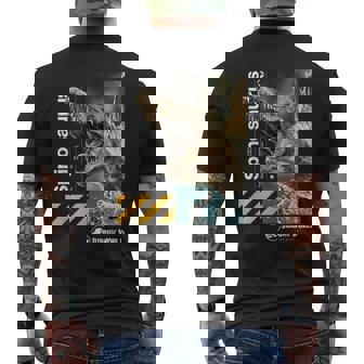 ジュラシックワールド 再生スピノサウルス メンズTシャツ バックプリント - Kawaiitshirt