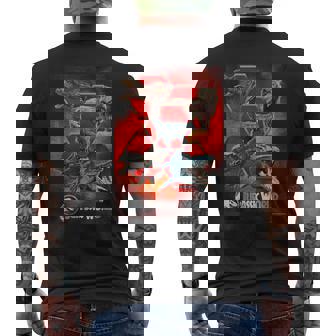 ジュラシック・ワールド Large Set メンズTシャツ バックプリント - Kawaiitshirt