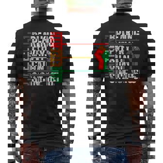 ジューンティーンスは1865年以来すべてのチェーンを断ち切りました メンズTシャツ バックプリント - Kawaiitshirt