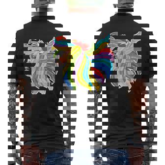 ジョージ・クリントン レインボーヘア メンズTシャツ バックプリント - Kawaiitshirt