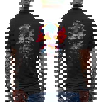 スカル メンズTシャツ バックプリント - Kawaiitshirt