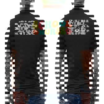 スクールナース メンズTシャツ バックプリント - Kawaiitshirt