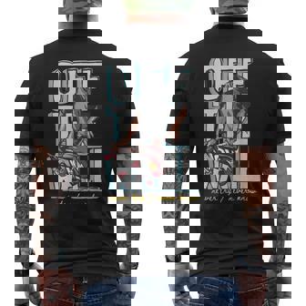 スケートボード ストリート おしゃれ 面白い スケーター スケートボーダー メンズTシャツ バックプリント - Kawaiitshirt