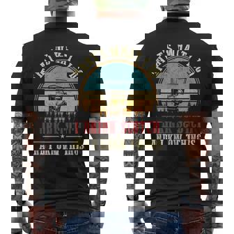 スコッチを飲みます＆アイ・ノウ・シングスファニー・スコッチ・ラヴァー・ウイスキー メンズTシャツ バックプリント - Kawaiitshirt