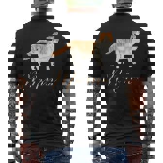 スコティッシュフォールドキャット ママシャツ 猫 ママ ママ メンズTシャツ バックプリント - Kawaiitshirt