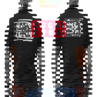 スゴイデカイ メンズTシャツ バックプリント - Kawaiitshirt