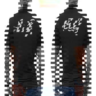 スタッフ、クラシックロック、コメディ、ライブコメディ、土曜日 メンズTシャツ バックプリント - Kawaiitshirt