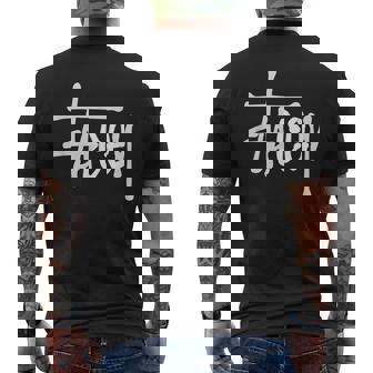 ステイシーエイブラムスシャツジョージア上院勝利ありがとうステイシー メンズTシャツ バックプリント - Kawaiitshirt