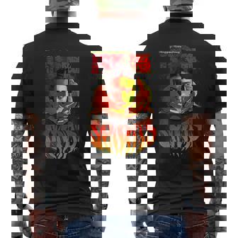 ストレンジャー・シングス 80年代 ハロウィン コミック スリル 魂を上げる メンズTシャツ バックプリント - Kawaiitshirt