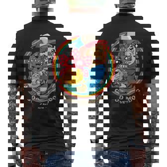 ストレンジャー・シングス ダスティン デモドグ ミーム 好奇心 コンパニオン 84 メンズTシャツ バックプリント - Kawaiitshirt