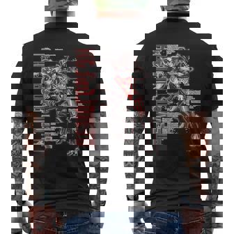 ストレンジャー・シングス デモゴルゴン プロフィール 解剖学 ファン記念品 メンズTシャツ バックプリント - Kawaiitshirt