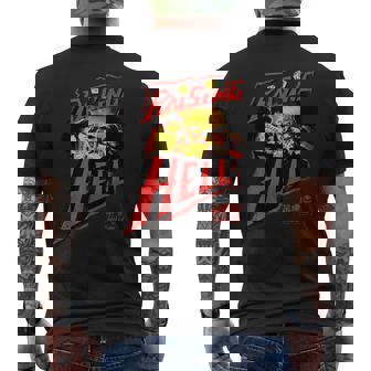 ストレンジャー・シングス ヘルファイア クラブ レトロ アドベンチャー グループ レトロ Tv メンズTシャツ バックプリント - Kawaiitshirt