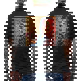 ストレンジャー・シングスリミックスマックス・スケーティング・アップ・ザット・ヒル・アート メンズTシャツ バックプリント - Kawaiitshirt