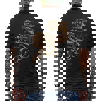 スネークキングパイソン メンズTシャツ バックプリント - Kawaiitshirt