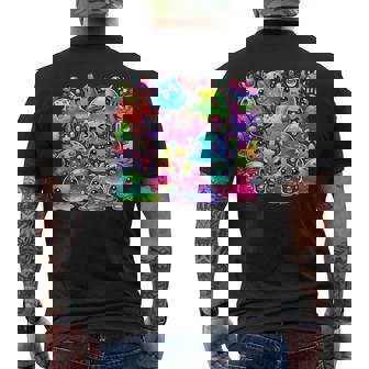 スライムランチャー、スライムペディア、グループランチャーwiki、グループムード。 メンズTシャツ バックプリント - Kawaiitshirt