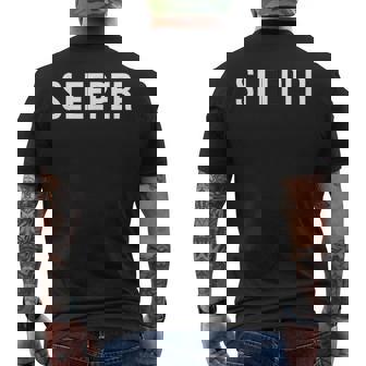 スリーパー メンズTシャツ バックプリント - Kawaiitshirt