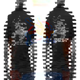 スープレックス プロレスアート メンズTシャツ バックプリント - Kawaiitshirt