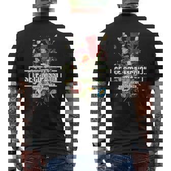 セルフコンパッションは私の超能力ですハイヤーセルフケア心理学 メンズTシャツ バックプリント - Kawaiitshirt