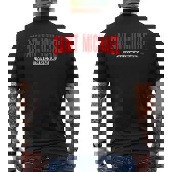 セントマイケルmn ミネソタ 面白い Usa City Roots ヴィンテージ ギフト メンズTシャツ バックプリント - Kawaiitshirt