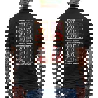 ソビエト消印sovi8ヴィンテージプロパガンダ。 メンズTシャツ バックプリント - Kawaiitshirt