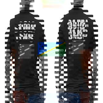 ソロモン諸島 メンズTシャツ バックプリント - Kawaiitshirt