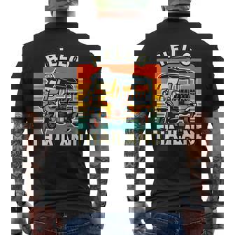 タイのお土産 旅行ギフト ホリデー タイのデザイン メンズTシャツ バックプリント - Kawaiitshirt