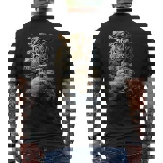 タイガービール メンズTシャツ バックプリント - Kawaiitshirt