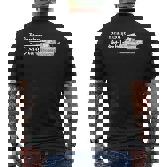 タイガー戦車 第二次世界大戦の戦車扇風機 Panzerkampfwageni メンズTシャツ バックプリント - Kawaiitshirt