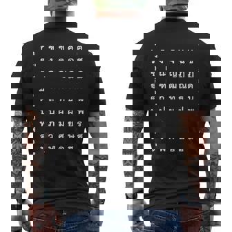 タイ語 アルファベット Abugida 言語 学生 学習者 スピーカー メンズTシャツ バックプリント - Kawaiitshirt