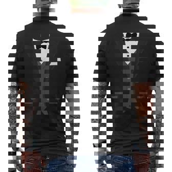 タキシード ハロウィン 結婚式 新郎 プロム コスチューム おもしろtシャツ メンズTシャツ バックプリント - Kawaiitshirt