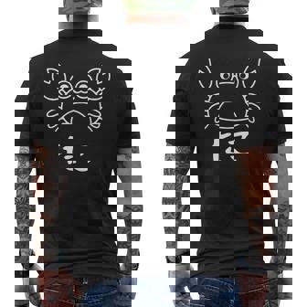 タコ カニ 間違い おもしろtシャツ 面白いtシャツ おもしろ メンズ 半袖 パロディ メンズTシャツ バックプリント - Kawaiitshirt