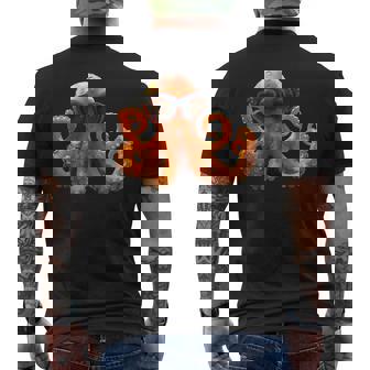 タコ 小タコ イカ 海 恋 甘タコ メンズTシャツ バックプリント - Kawaiitshirt