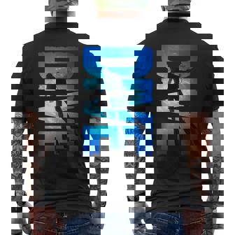 ダイビング スキューバ ダイビング ダイバー スキューバ ダイビング シュノーケル メンズTシャツ バックプリント - Kawaiitshirt