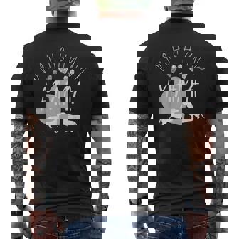 ダックスフンド 母の日 ウィニー ママ 犬好き メンズTシャツ バックプリント - Kawaiitshirt