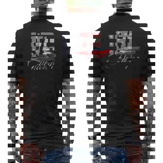 ダッジチャレンジャー 1970 メンズTシャツ バックプリント - Kawaiitshirt