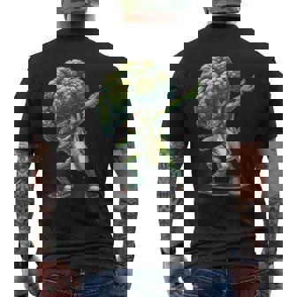 ダブ ブロッコリー ダンス ダブ ブロッコリー 野菜 メンズTシャツ バックプリント - Kawaiitshirt