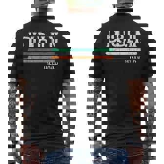 ダブリン アイルランド アイリッシュ メンズTシャツ バックプリント - Kawaiitshirt