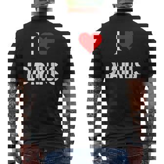 ダライアスが大好き メンズTシャツ バックプリント - Kawaiitshirt