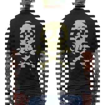 ダンツィヒスタイルのミスフィットハーロックスカル メンズTシャツ バックプリント - Kawaiitshirt