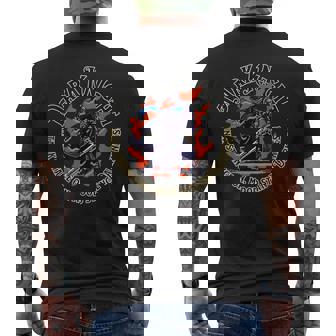 ダークナイト タンクスタンスオン ムードスタンス ダークネス Mmorpg メンズTシャツ バックプリント - Kawaiitshirt