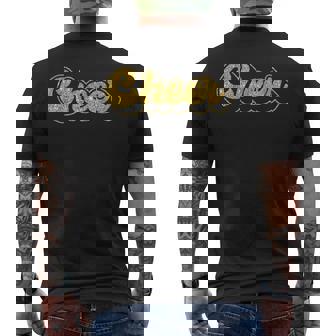 チア チアリーディング チア メンズTシャツ バックプリント - Kawaiitshirt