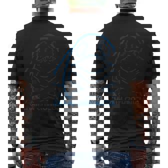 チェインクロニクル ドールフェイスblu メンズTシャツ バックプリント - Kawaiitshirt