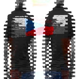 チェコの作曲家 ドヴォラック・ドラ・スメタナ チェコ メンズTシャツ バックプリント - Kawaiitshirt